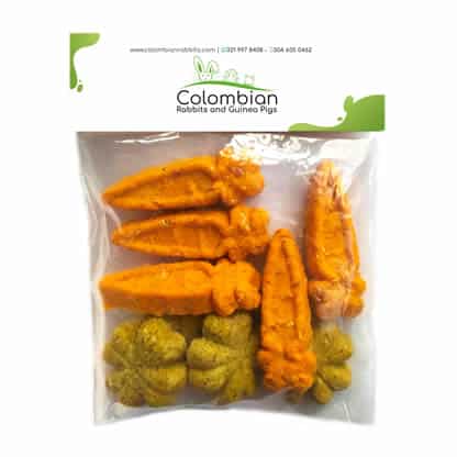 Galletas de trebol y zanahoria V1