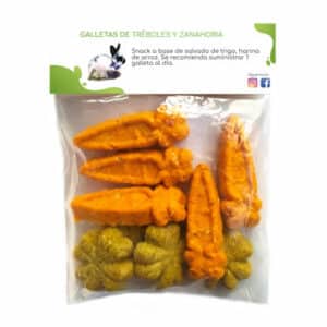 Galletas de trebol y zanahoria V1